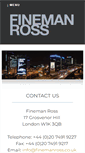 Mobile Screenshot of finemanross.co.uk
